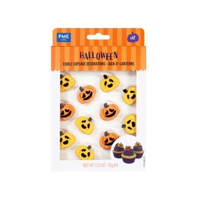 PME Pumpkin Halloween Edible Sugar Decorations