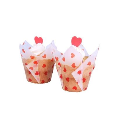 PME Valentine Tulip Muffin Cases 