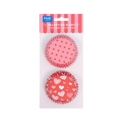 PME Valentine's Day Cupcake Cases Set of 60