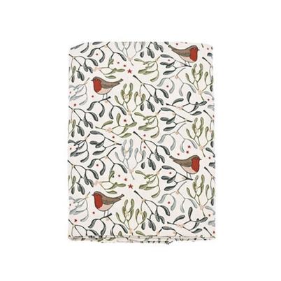 Walton & Co Robin Mistletoe Tablecloth 