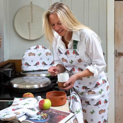 Samuel Lamont Home for Christmas Apron