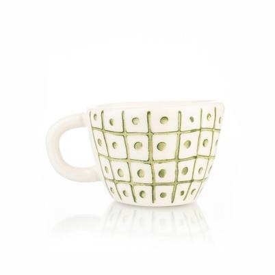 Siip Espresso Cup-Green Line Dot