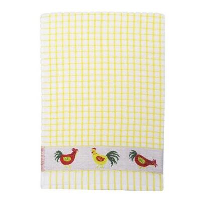 Samuel Lamont Poli Dri Tea Towel Yellow Hen