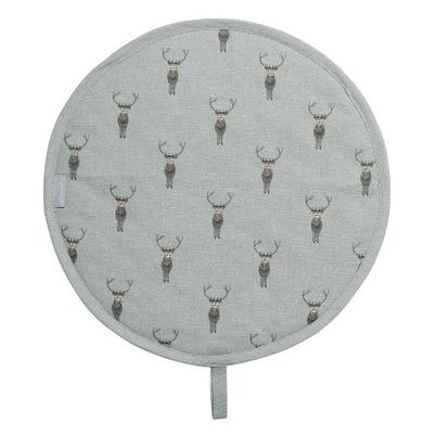 Sophie Allport Highland Stag Circular Hob Cover