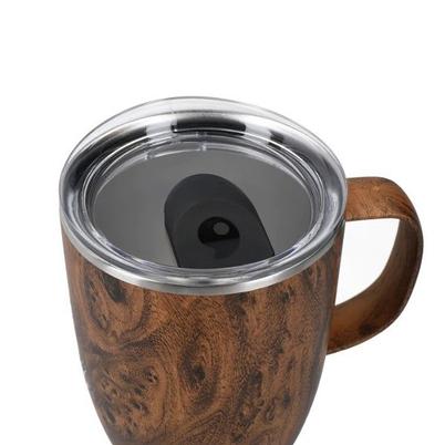 S'well Teakwood Mug With Handle 350ml
