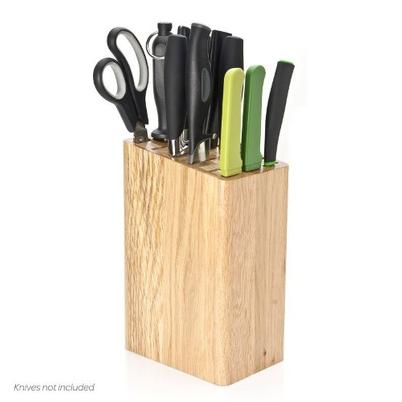 Taylor's Eye Witness Oak Universal Knife Block 