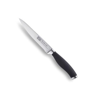 Taylor's Eye Witness Syracuse Soft Grip Black Serrated Utility Knife 13cm