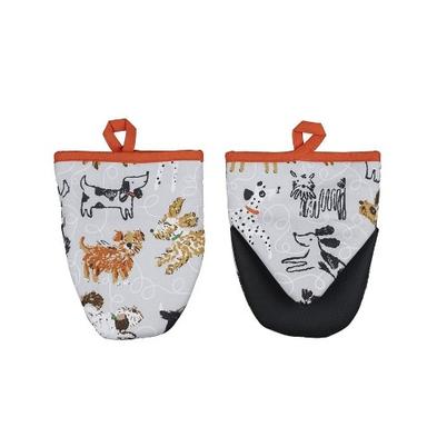 Ulster Weavers Dog Days Grey Microwave Mitts