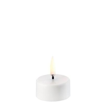 Uyuni Lighting Led Tealight Nordic White 3.9x2cm 120hrs
