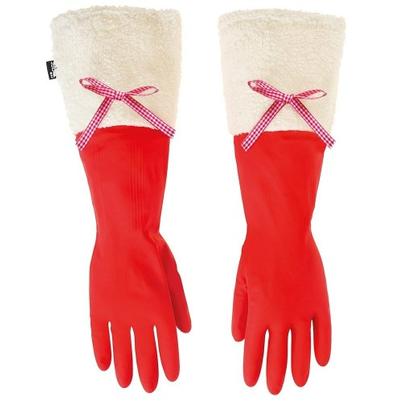 Eddingtons Vigar Cuffed Christmas Washing Up Gloves