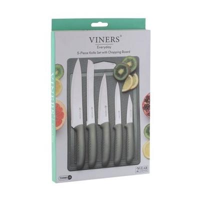 Viners Everyday 5pce Knife And Board Set