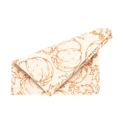 Walton & Co Pumpkin Napkin Set of 4