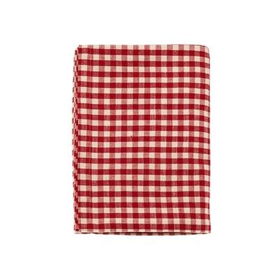 Walton & Co Red Gingham Tablecloth 