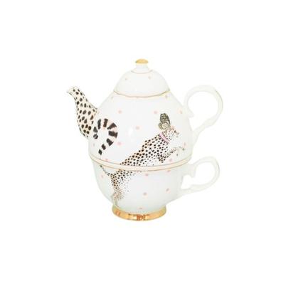 Yvonne Ellen Cheeky Cheetah Tea Set 