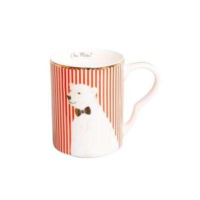 Yvonne Ellen Christmas Polar Bear Medium Mug