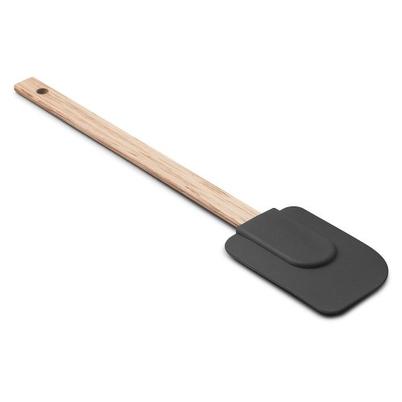 Zeal Silicone Spatula with Wooden Handle Grey