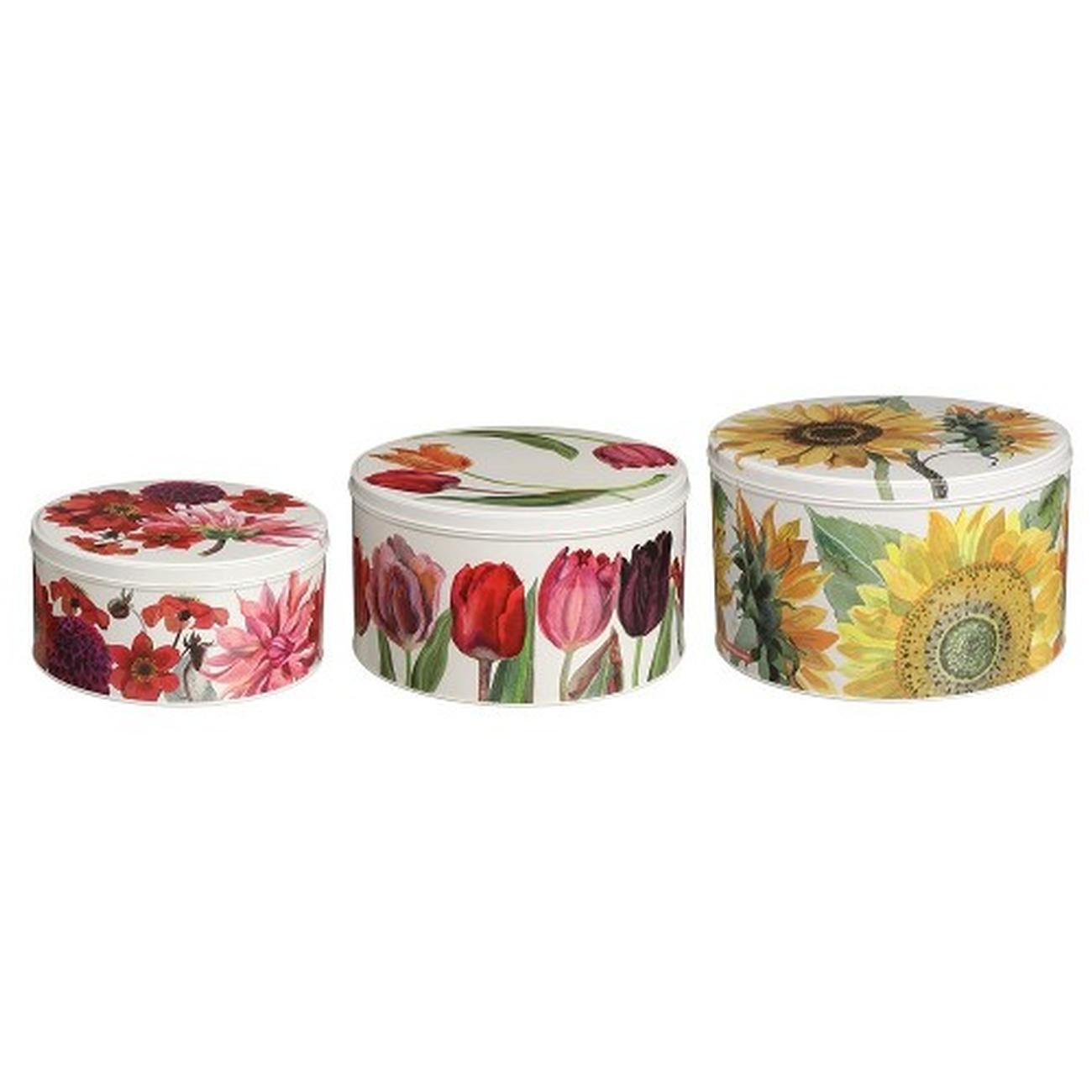 emma bridgewater flowers cake tins