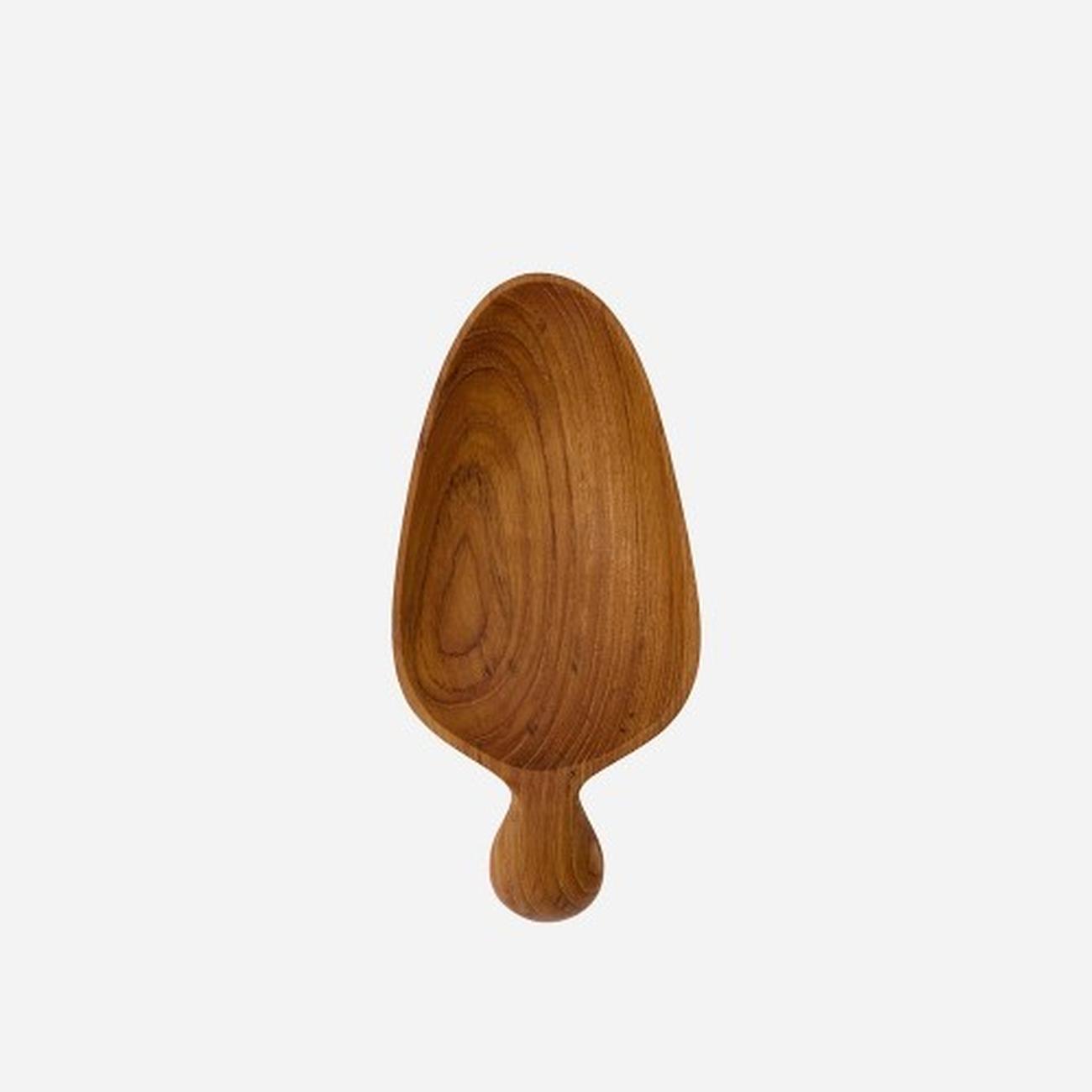 house-doctor-scoop-nature-large - House Doctor Teak Scoop Large