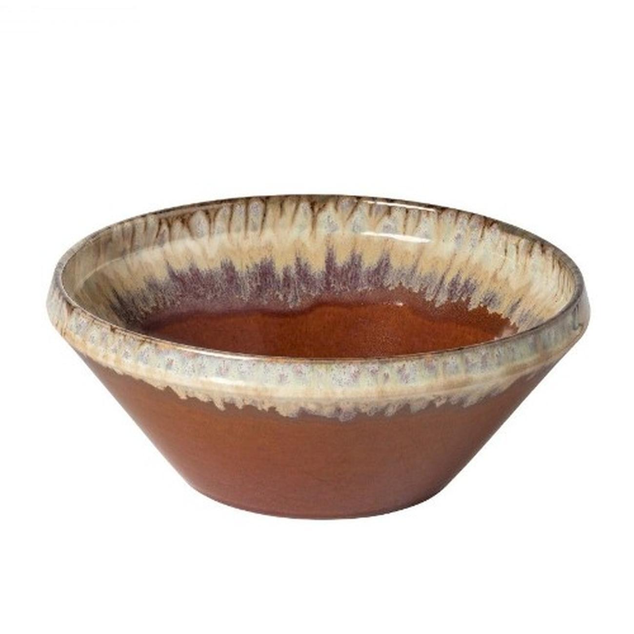 casafina-poterie-salad-bowl-caramel-latte-32cm - Casafina Poterie Serving Bowl 32cm