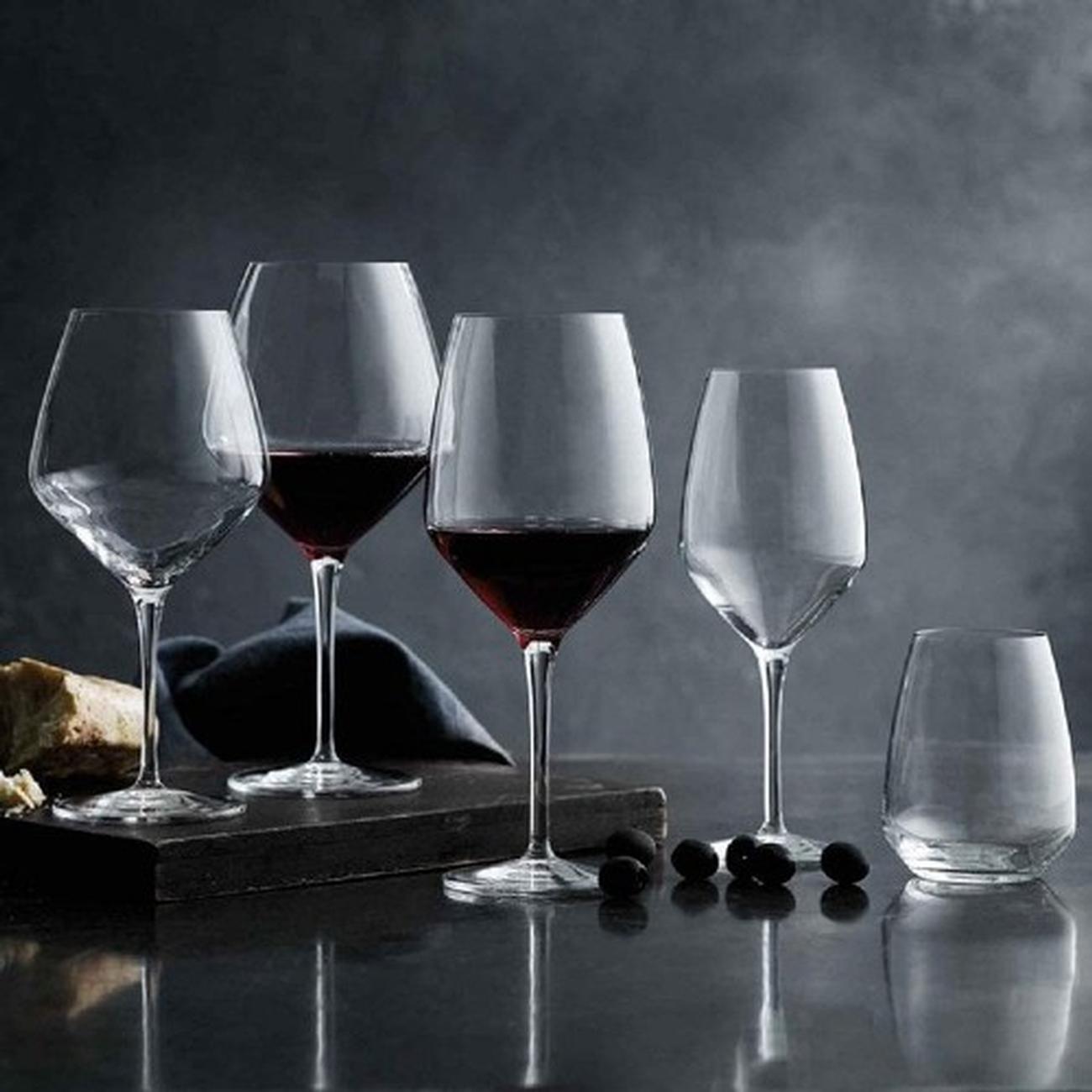 luigi-bormioli-regency-pinot-noir-red-wine-glasses-4pc-set-610ml - Luigi Bormioli Regency Pinot Noir Wine Glasses 4pc Set