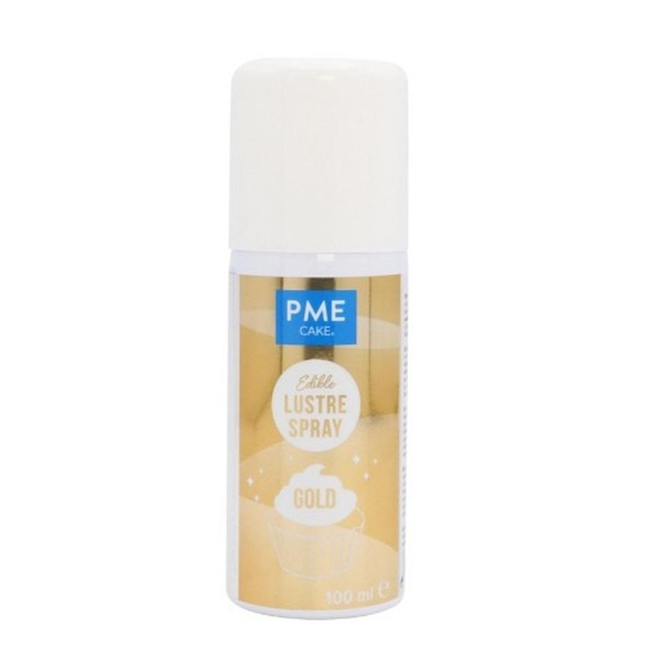 pme-edible-gold-lustre-spray-100ml - PME Edible Gold Lustre Spray 100ml