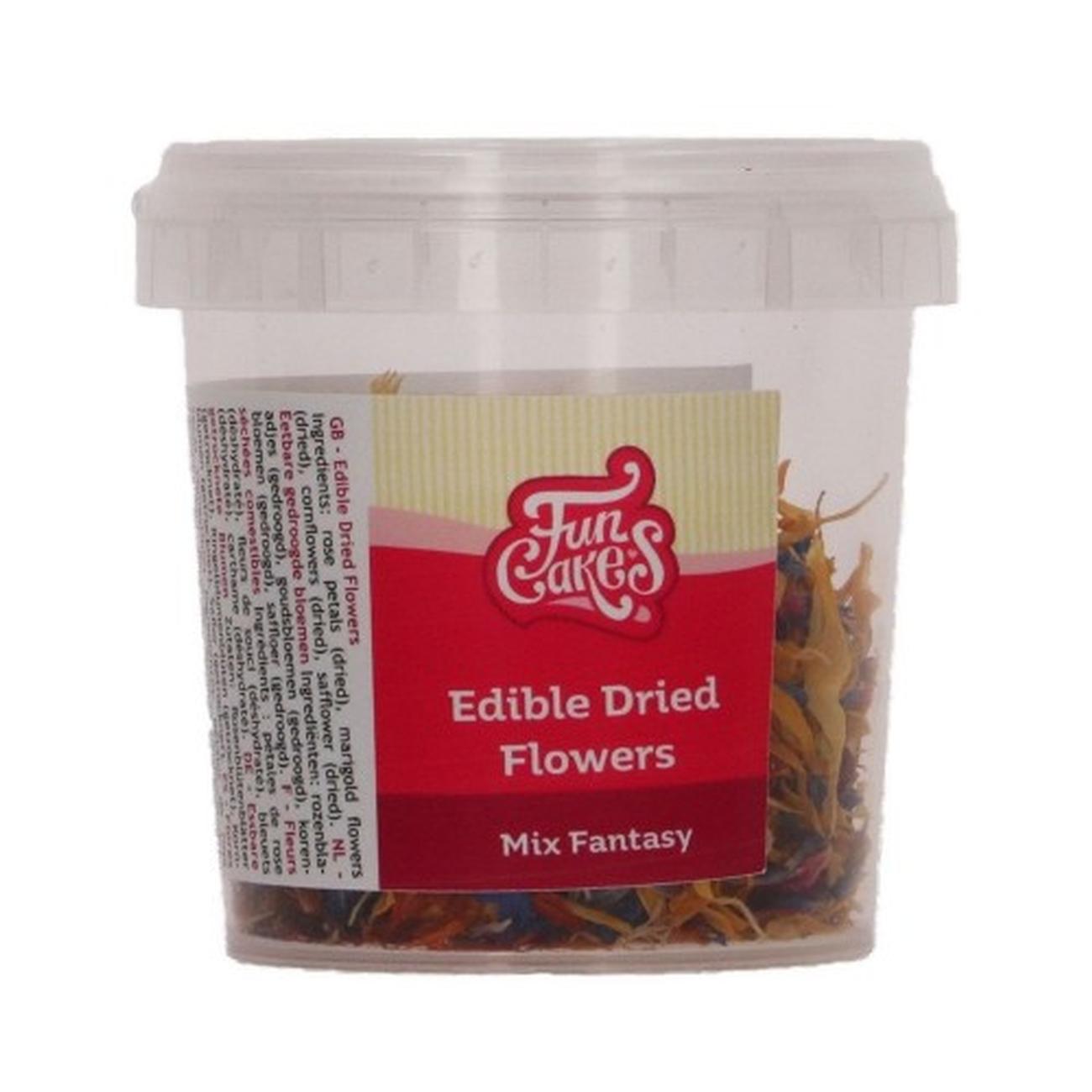 funcakes-edible-dried-flower-mix-fantasy - FunCakes Edible Dried FLower Mix Fantasy 5G