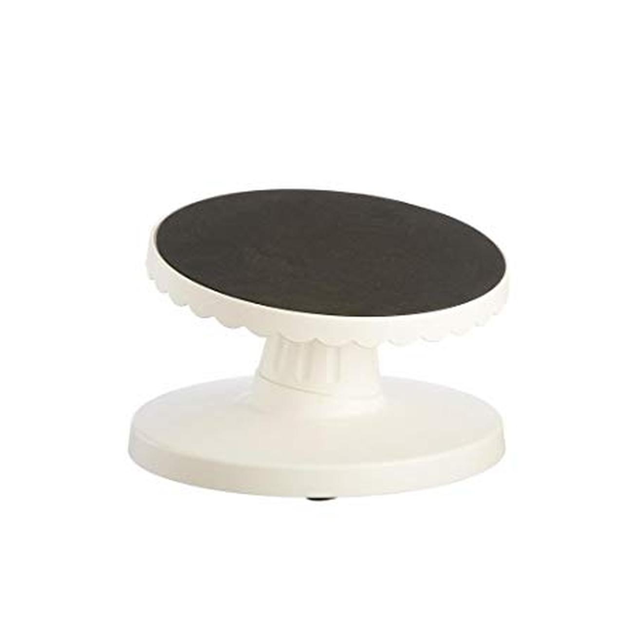 Buy T H Bake Ware Plastic Cake Decorating Turntable Stand, 28cm, White  Online at Low Prices in India - Amazon.in