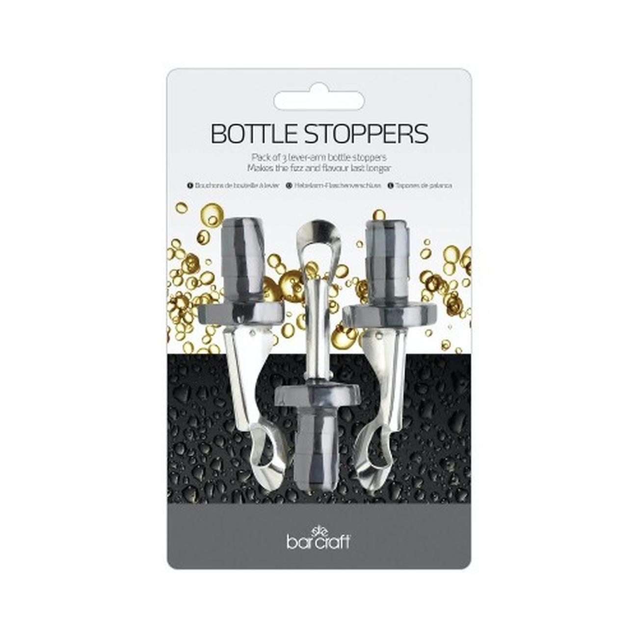 barcraft-lever-arm-bottle-stoppers-and-openers - BarCraft Lever Arm Bottle Stoppers & Openers