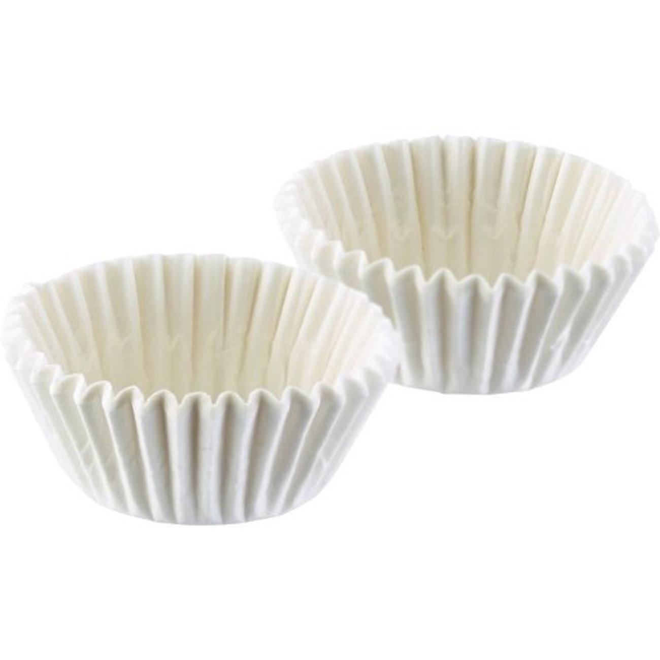 westmark-paper-chocolate-cupcake-cases-100pc - Westmark Baking Cases White 100pc