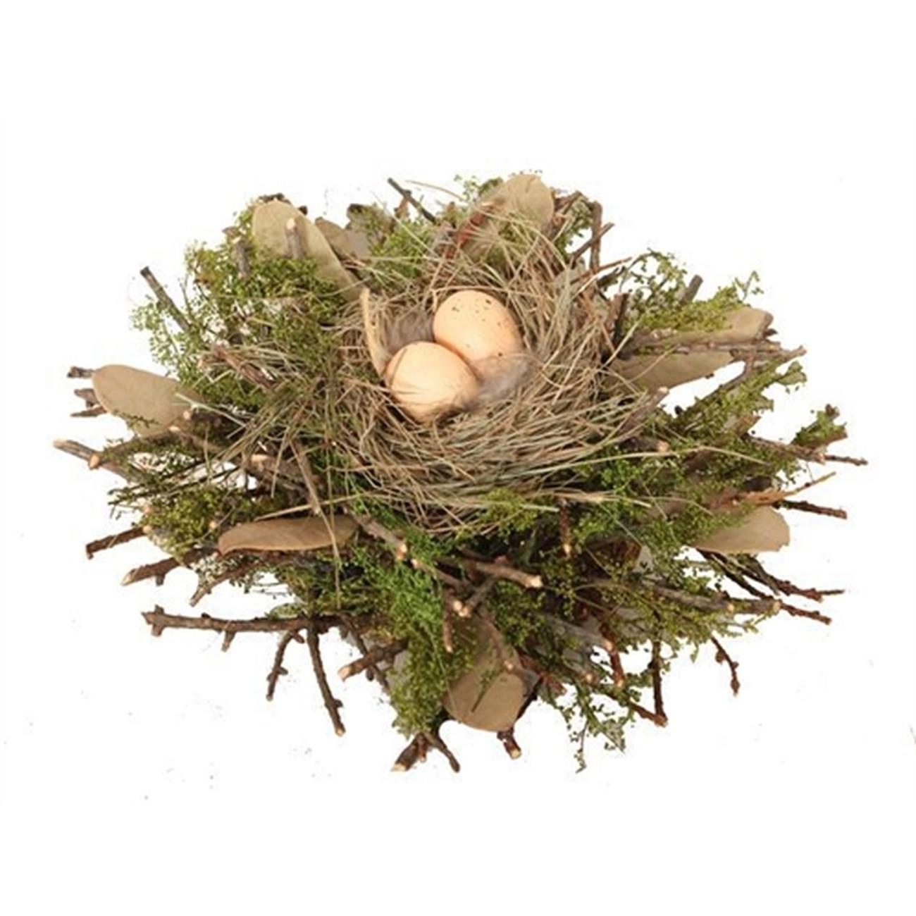 Easter-birds-nest-table-decor - Easter Bird's Nest Table Decor