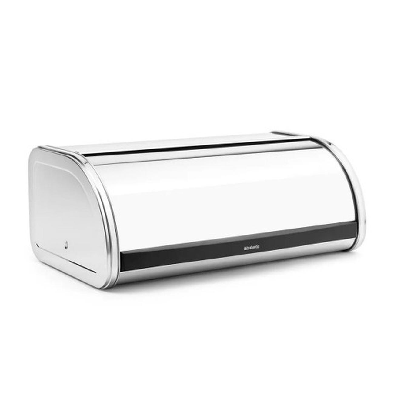 Brabantia Roll Top Bread Bin Brilliant Steel