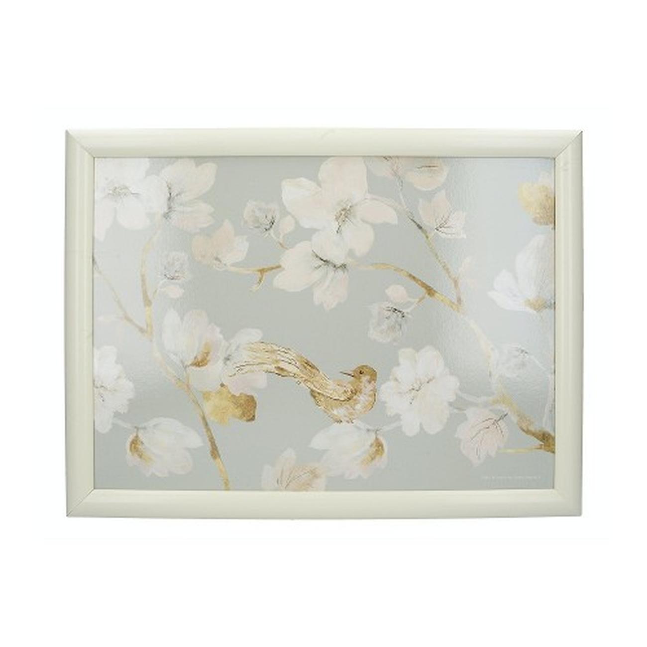 creative-tops-lap-tray-duck-egg-floral - Creative Tops Duck Egg Floral Lap Tray