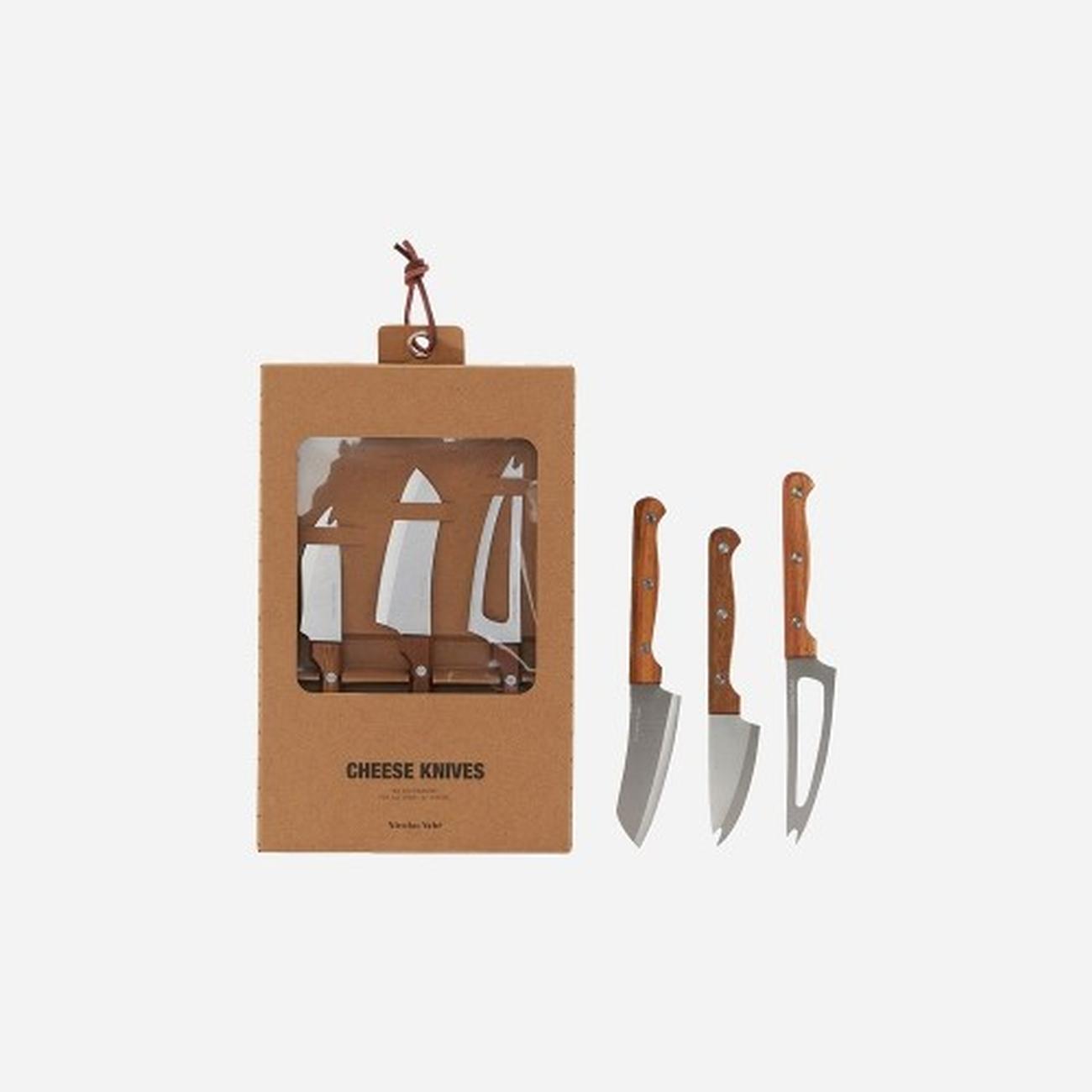 nicolas-vahe-cheese-knives-set - Nicolas Vahe Cheese Knives Set