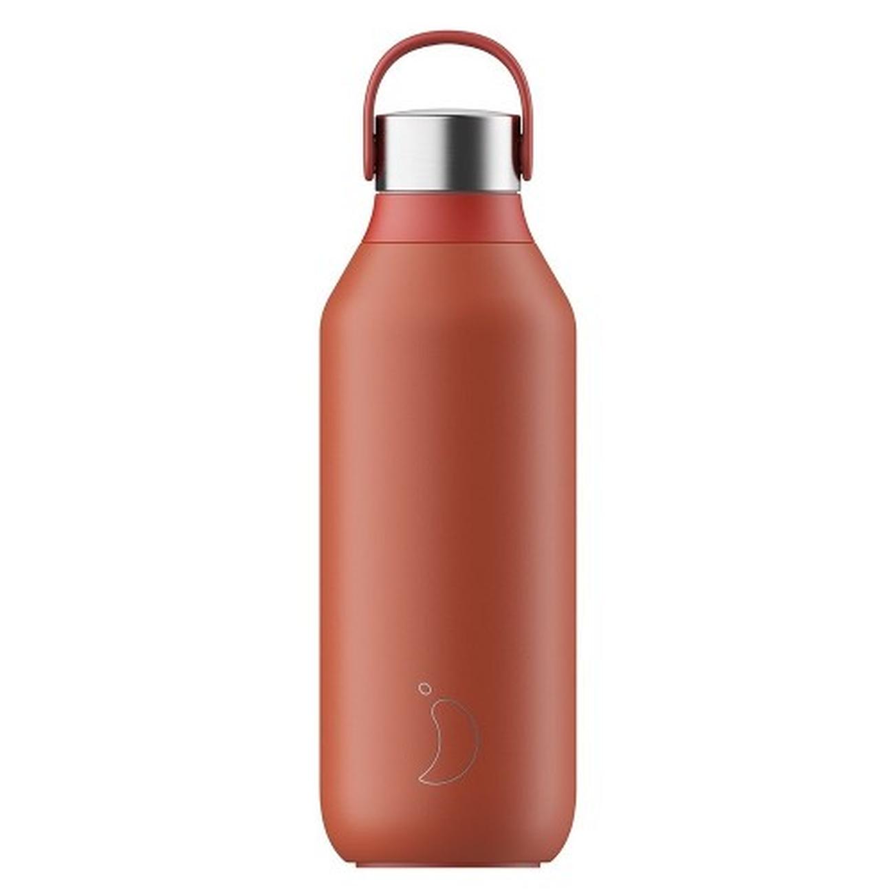 chillys-series-2-bottle-500ml-maple - Chilly's Series 2 Water Bottle 500ml Maple