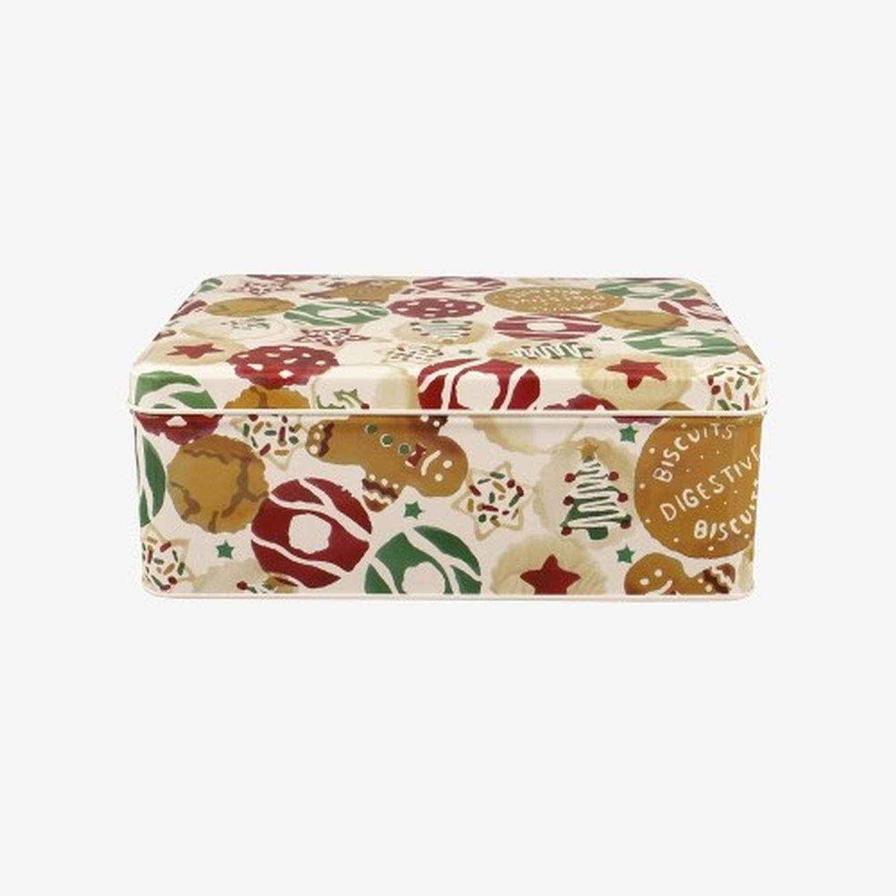 Emma Bridgewater Christmas Biscuit Rectangular Tin