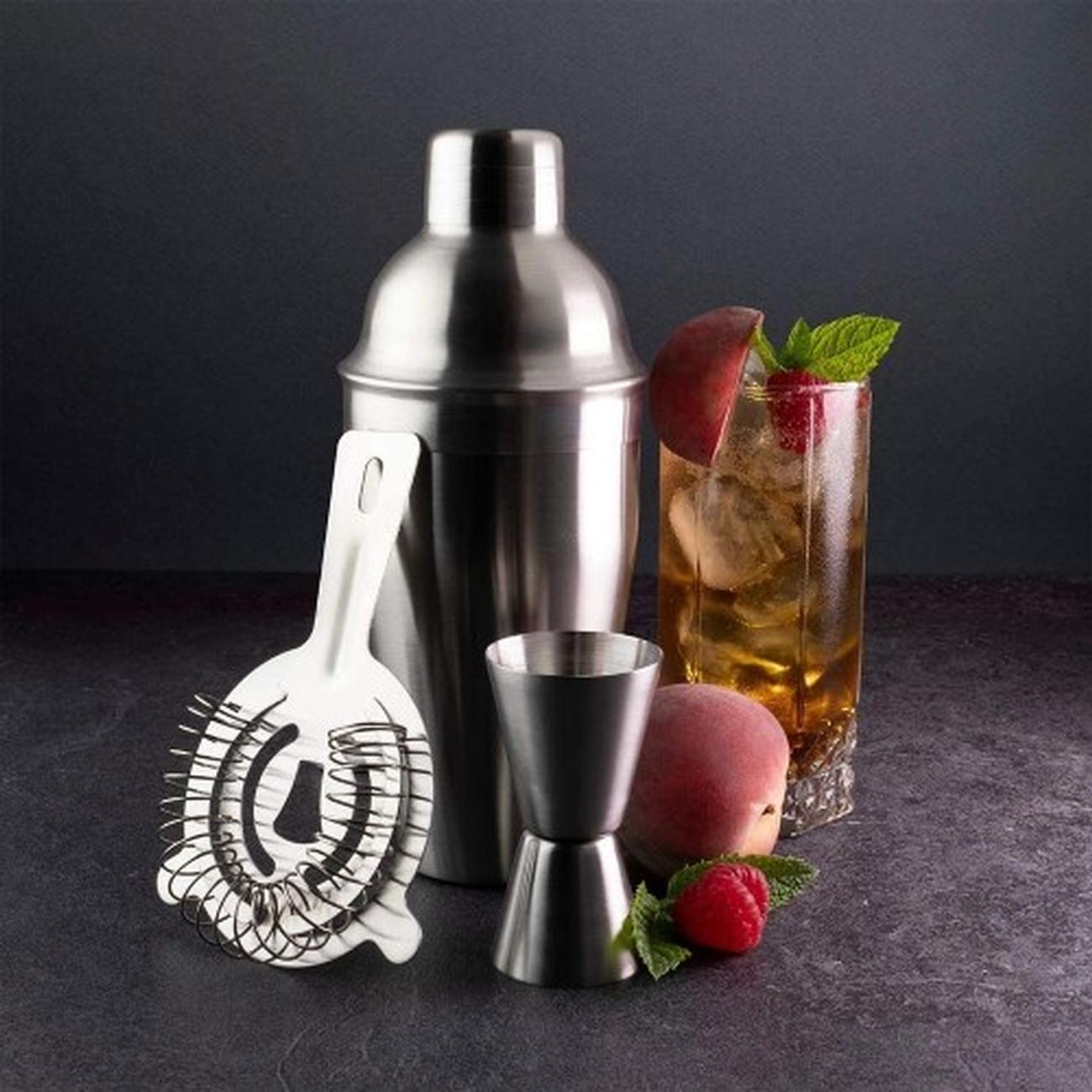 Taproom Stainless Steel Cocktail Strainer