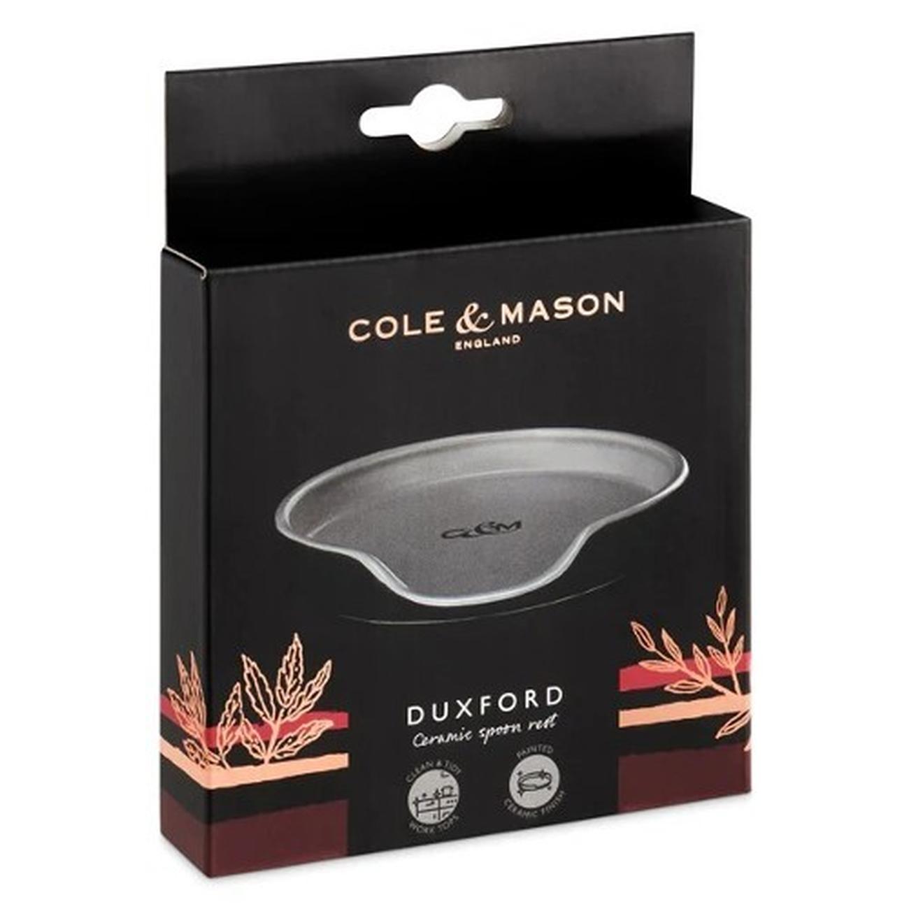 cole-mason-ceramic-duxford-spoon-rest - Cole & Mason Ceramic Duxford Spoon Rest