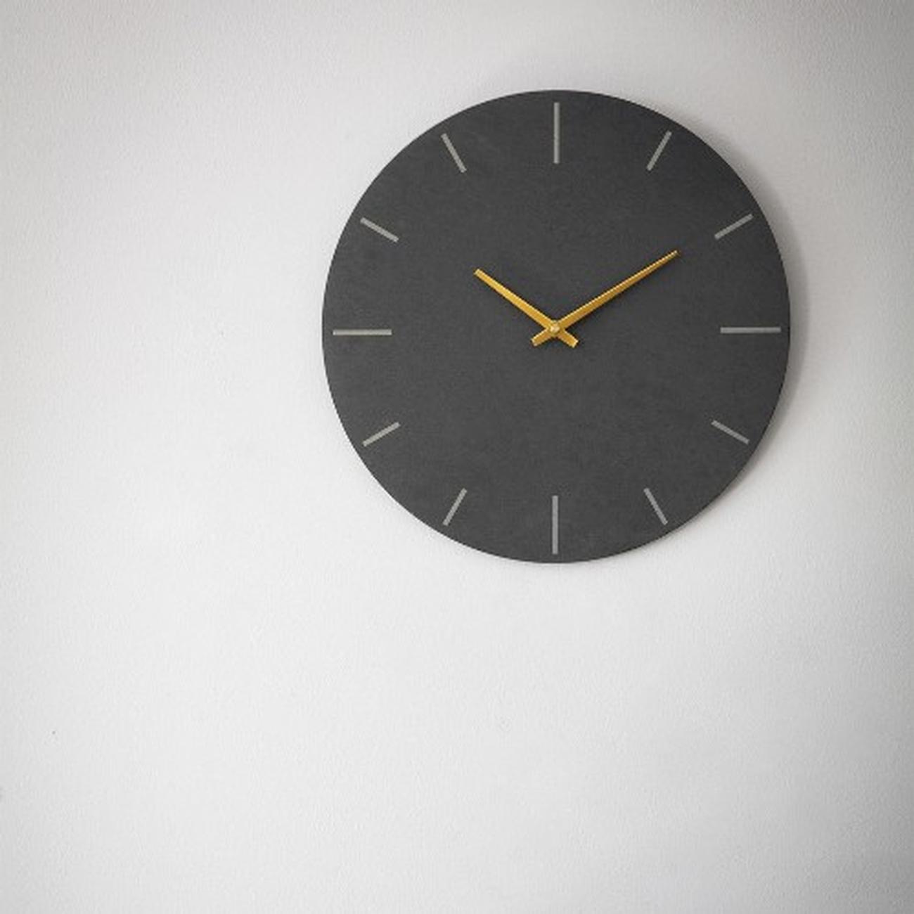 coleridge-clock-large-40cm-slate-garden-trading - Coleridge Clock Slate 40cm