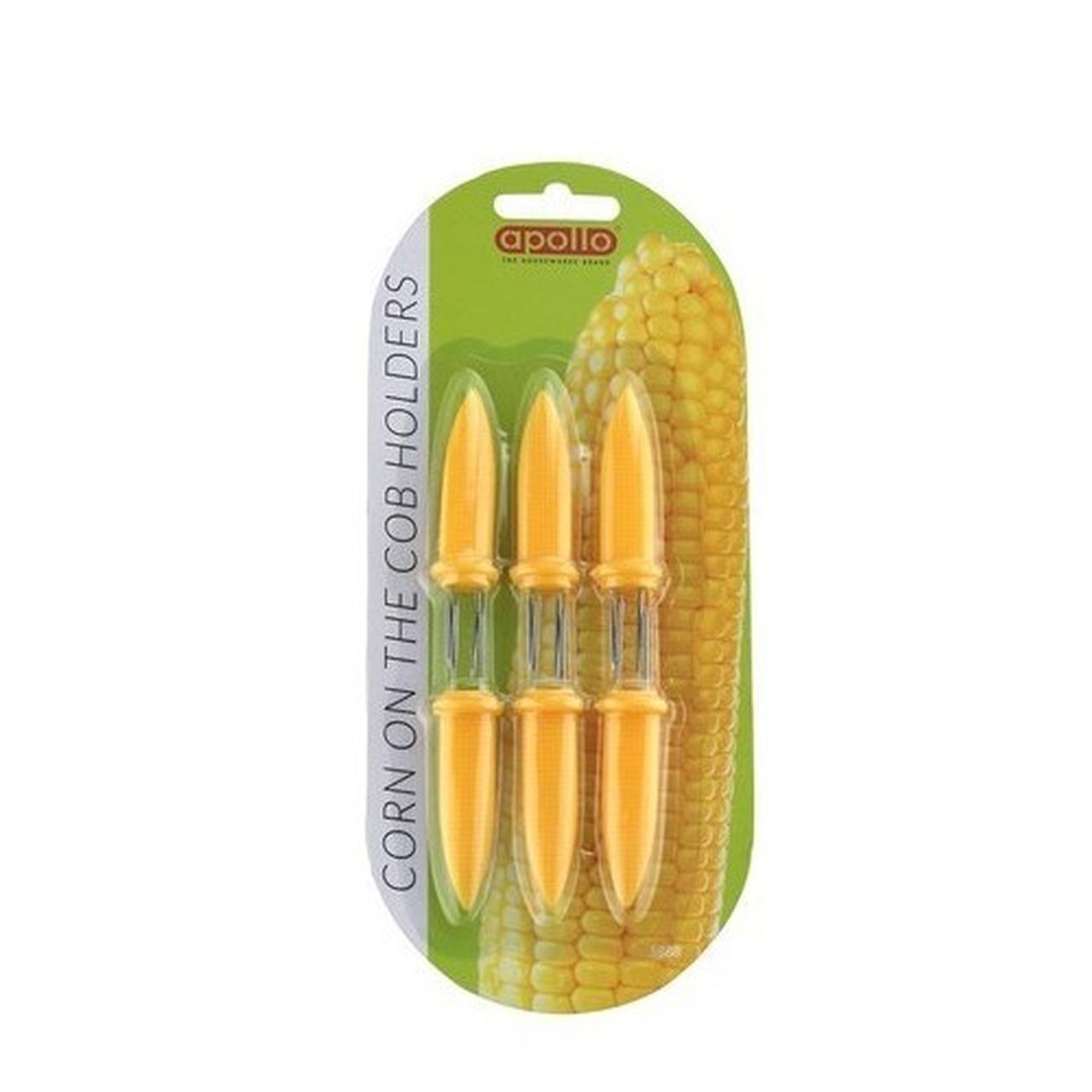 apollo-corn-on-the-cob-skewers-6-piece-set - Apollo Corn Cob Skewers Set of 6