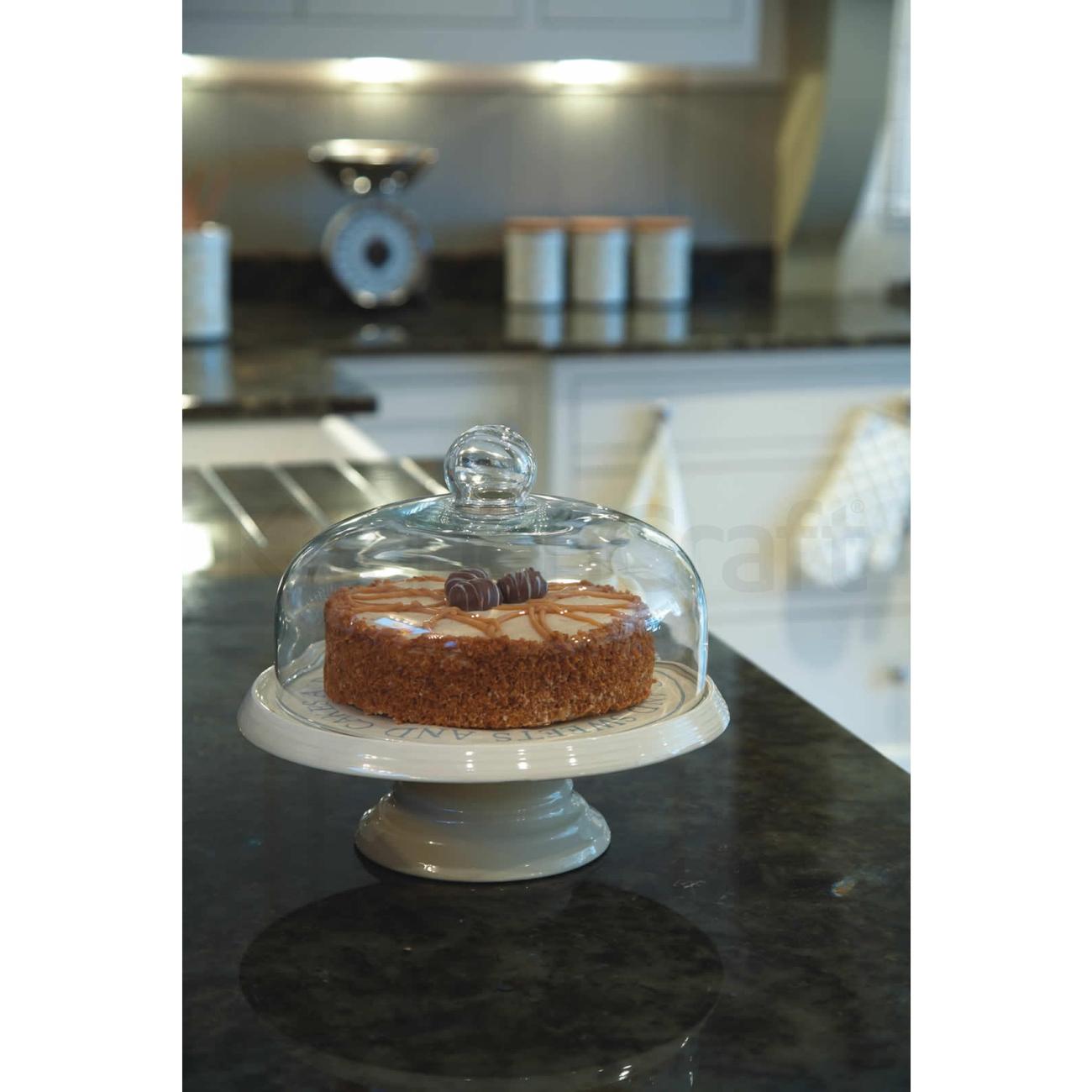 KitchenCraft Living Nostalgia Domed Cake Tin & Reviews