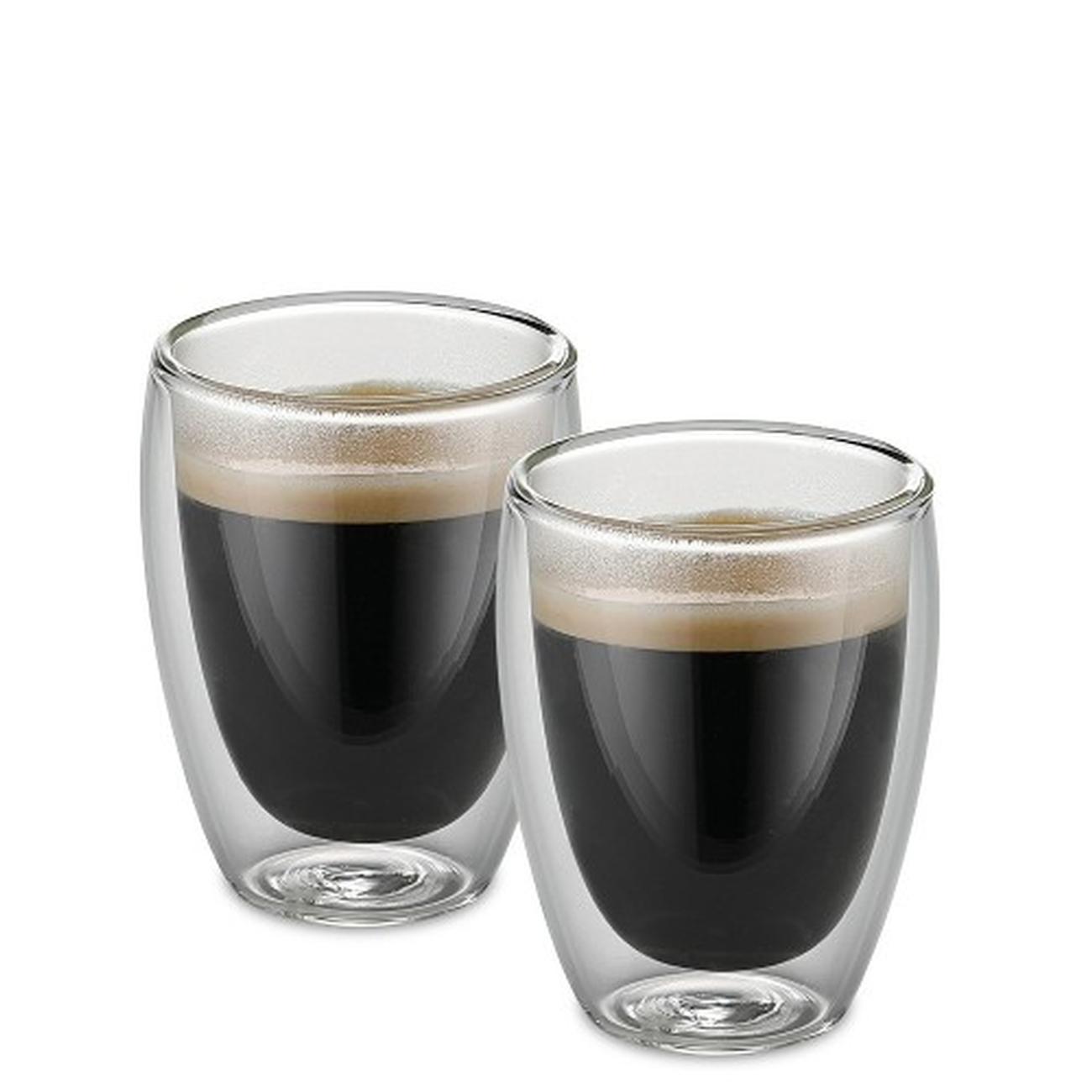 weis-set-of-2-double-walled-glass-cups-80ml - Double-Walled Glasses 2pc Set 80ml