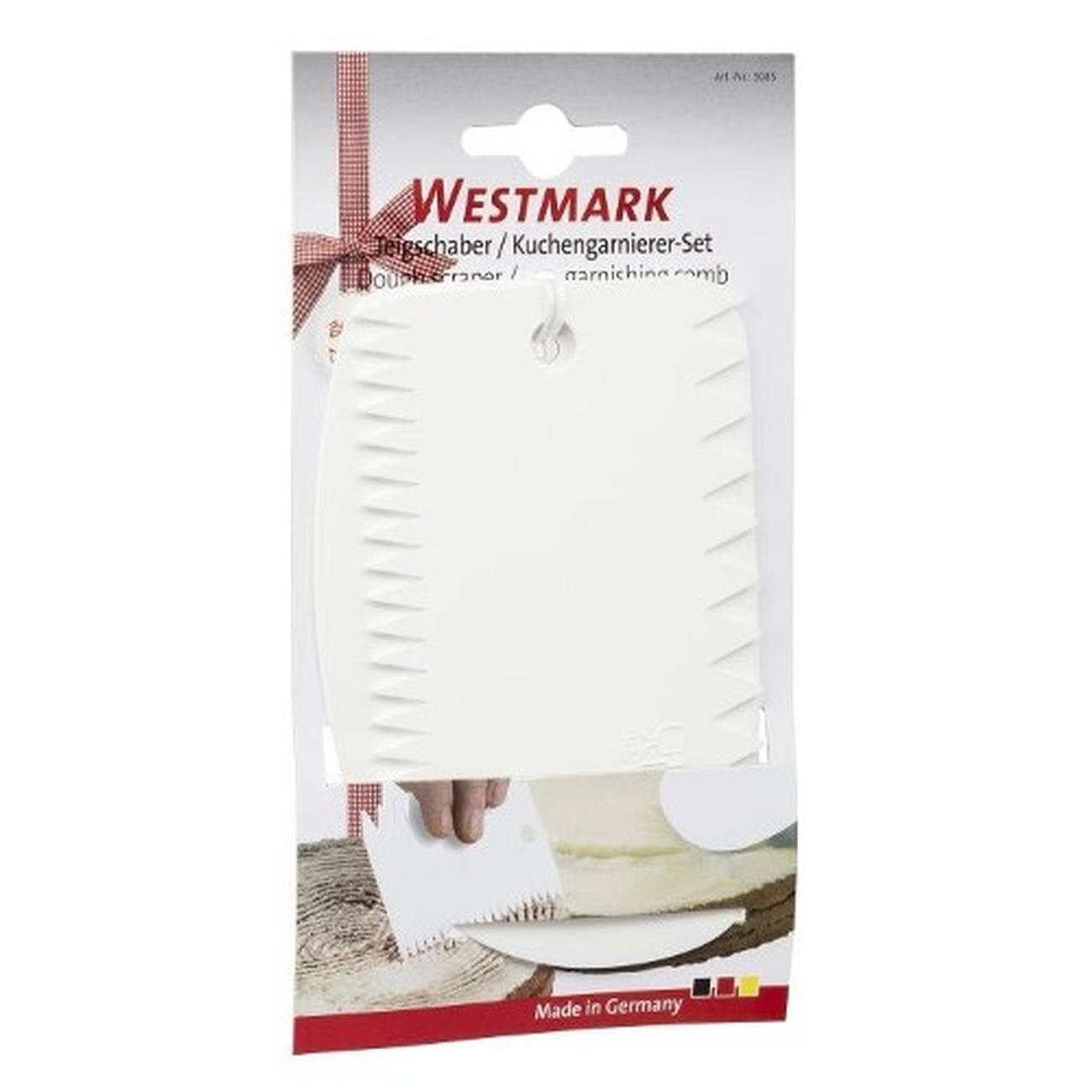westmark-dough-scraper-and-comb - Westmark Dough Scraper & Garnish Comb