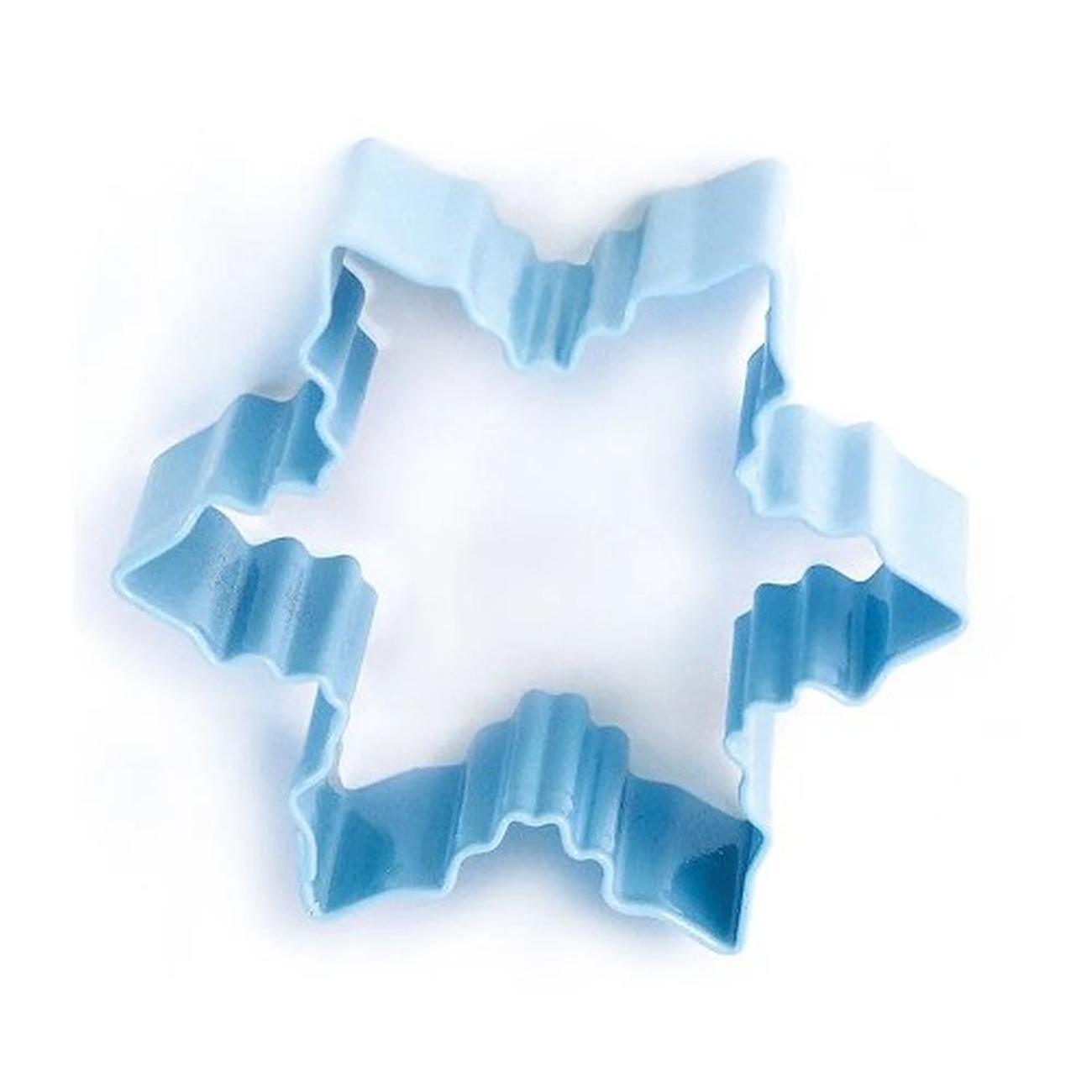 eddingtons-christmas-snowflake-blue-biscuit-cutter - Eddingtons Blue Snowflake Cookie Cutter