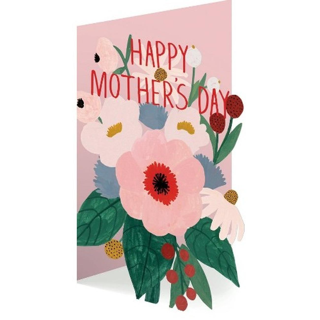Roger-la-borde-happy-mothers-day-bouquet-card - Mother's Day Card - Happy Mother's Day Bouquet