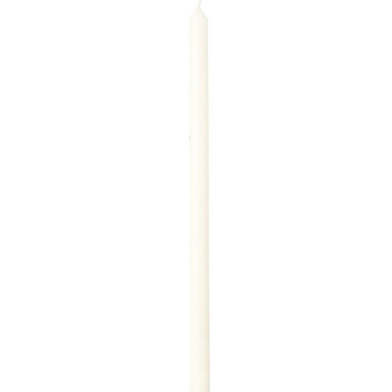 ihr-cylinder-candle-narrow-ivory - IHR Slim Cylinder Candle Ivory