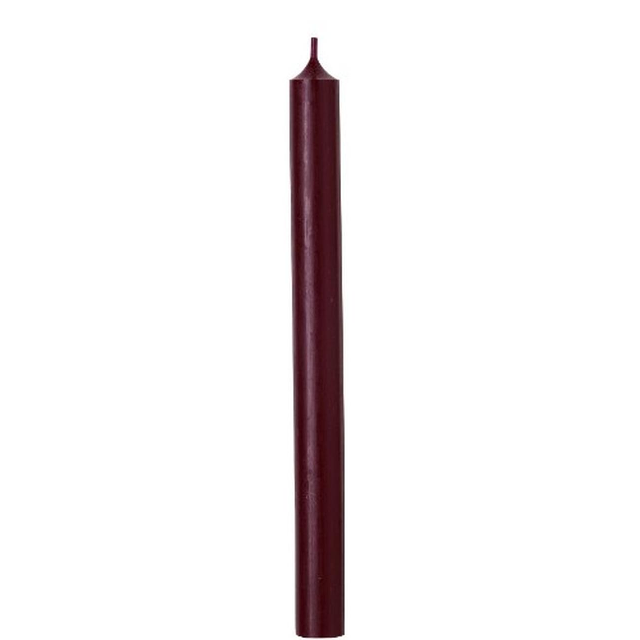 ihr-cylinder-candle-dark-red - IHR Cylinder Candle Dark Red