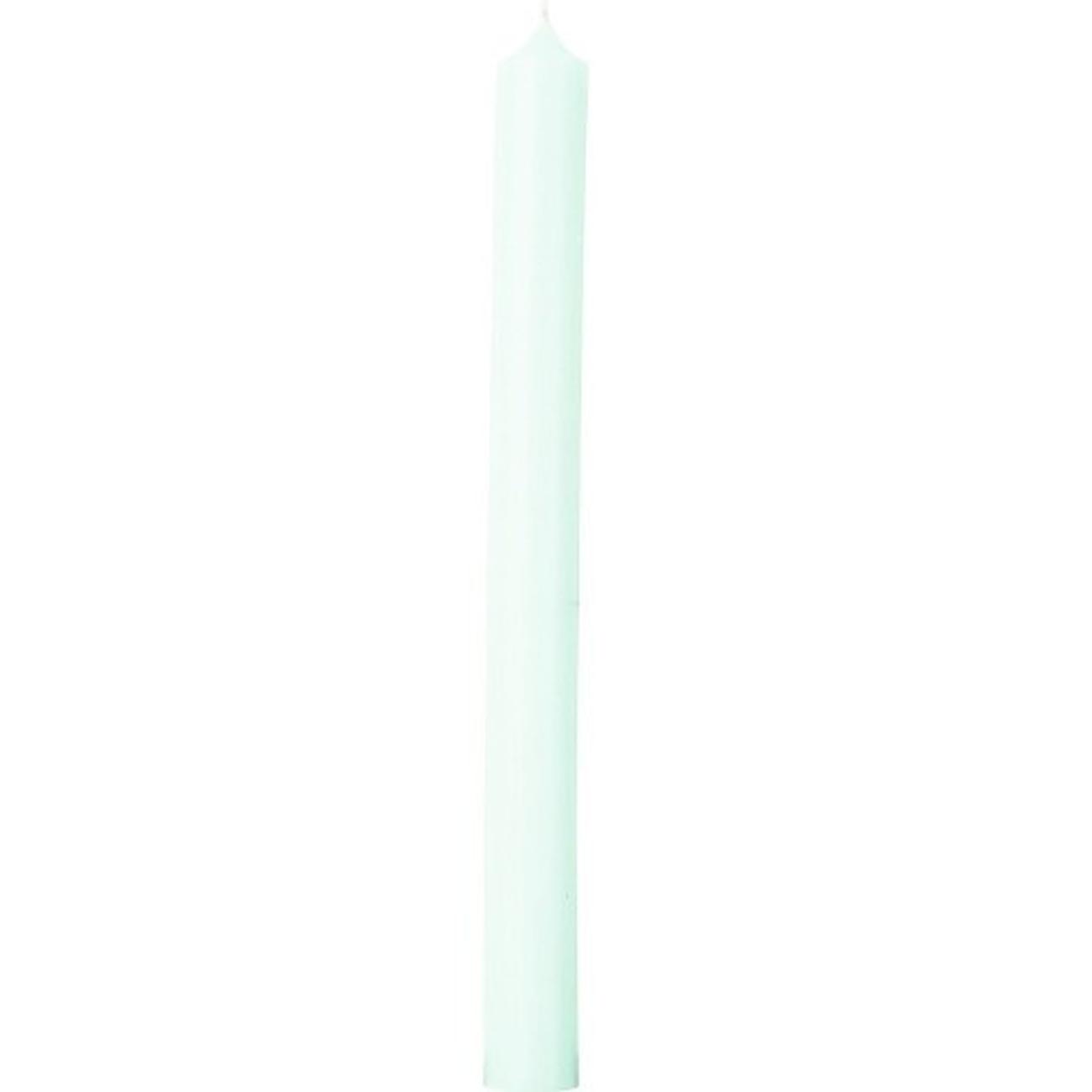 ihr-cylinder-dinner-candle-pastel-mint - IHR Cylinder Candle Mint