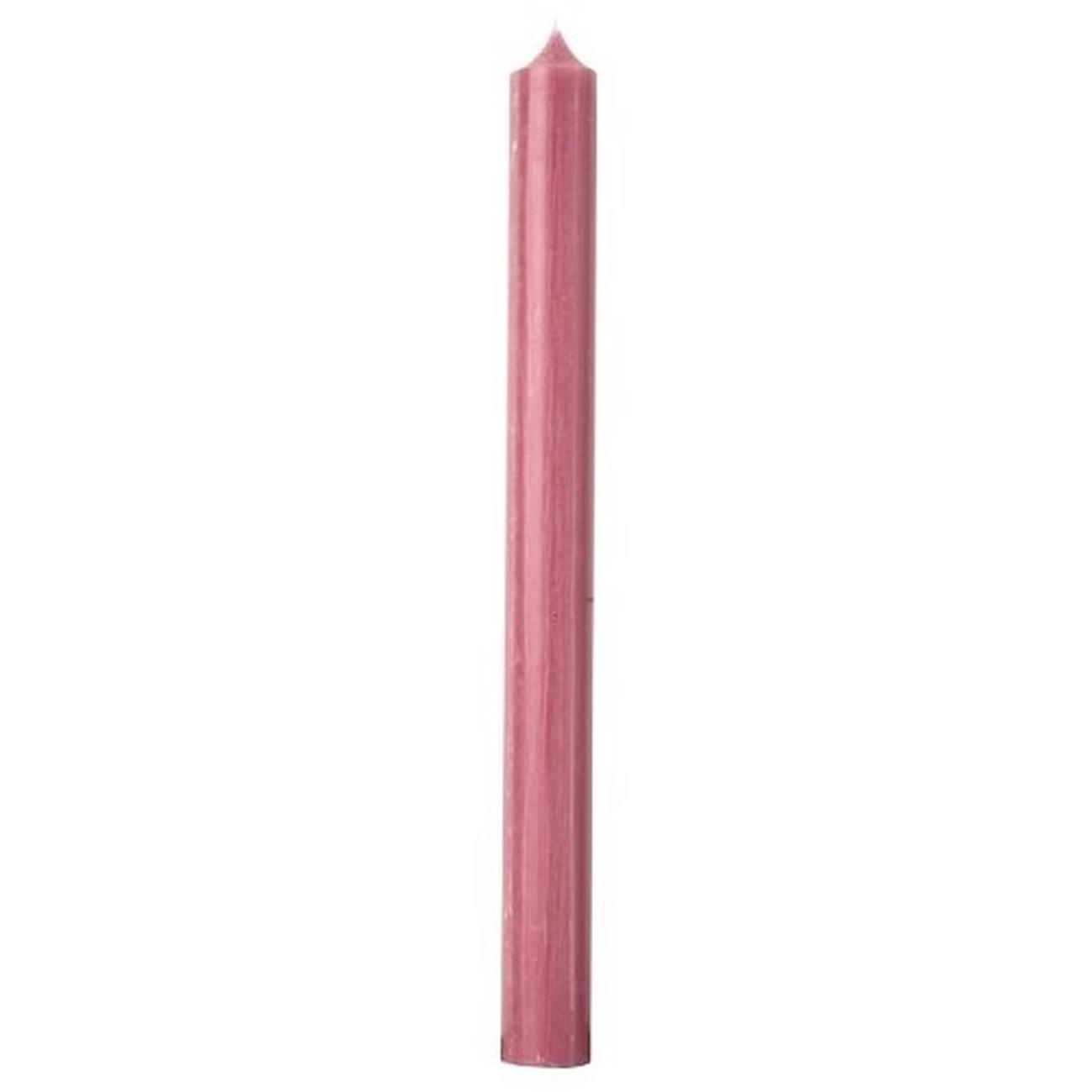 ihr-cylinder-candle-dusty-pink - IHR Cylinder Candle Old Rose