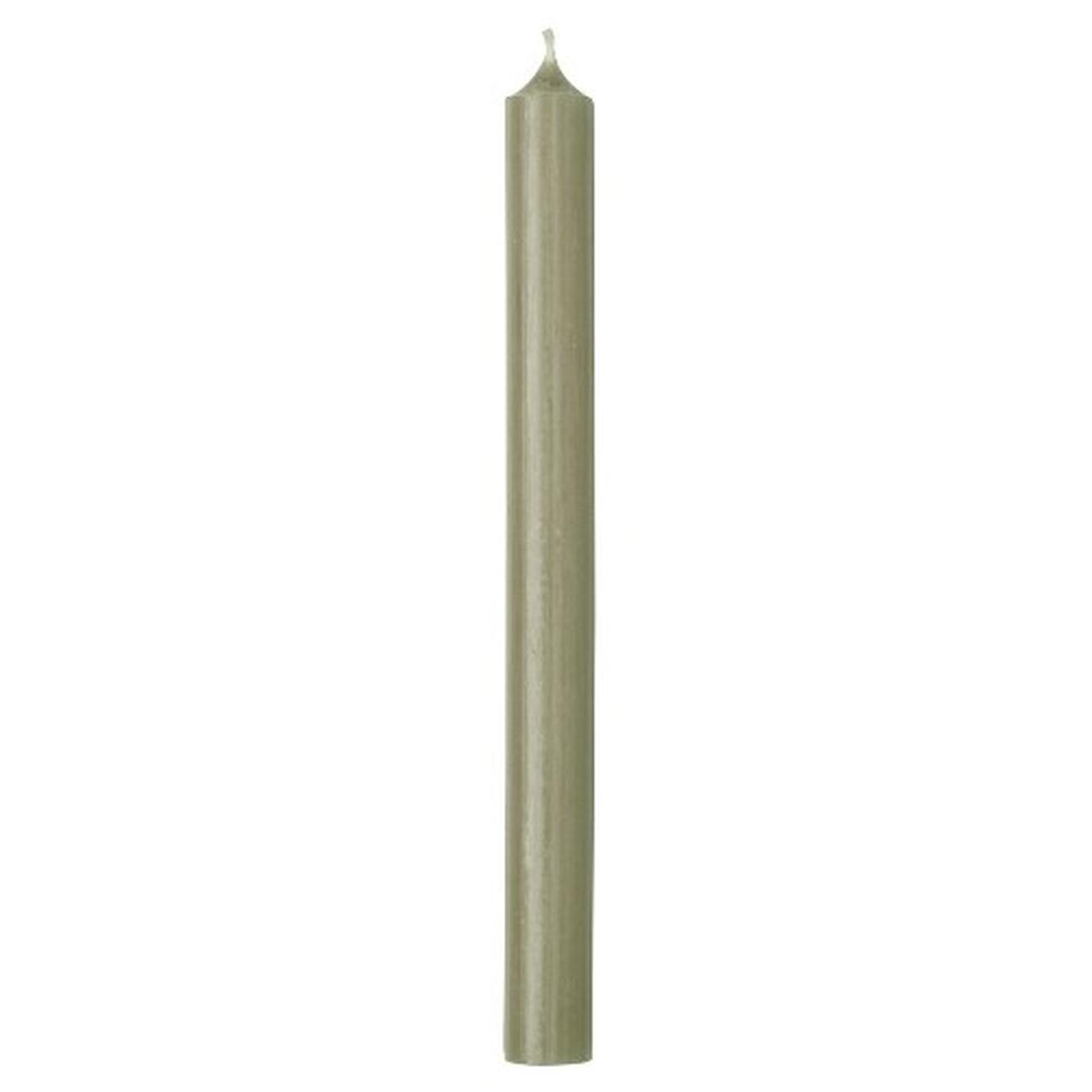 ihr-cylinder-candle-moss-green - IHR Cylinder Candle Vintage Green