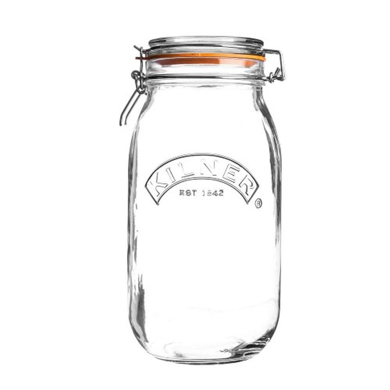 kilner-clip-top-round-jar-3-litre - Kilner Clip Top Round Jar 3L